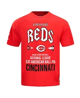 Pro Standard Men's Red Cincinnati Reds Oversized City Tour T-Shirt