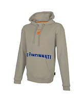 Stadium Essentials Men's Tan Fc Cincinnati Status Pullover Hoodie