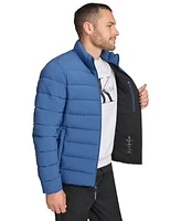 Calvin Klein Men's Quilted Infinite Stretch Water-Resistant Puffer Jacket