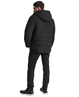 Dkny Men's Hooded Full-Zip Jacket