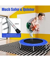 38 Inch Mini Folding Trampoline Portable Recreational Fitness Rebounder