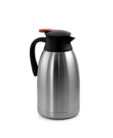 Megachef 2 Liter Stainless Steel Thermal Beverage Carafe for Coffee and Tea