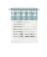 Kate Aurora Modern Farmhouse Buffalo Plaid Checkered Rod Pocket Window Valance Curtain