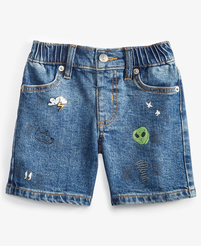 Epic Threads Toddler Boys Relaxed Canal Denim Shorts, Created for Macy's