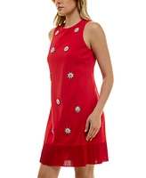 Taylor Petite Embellished Sheath Dress