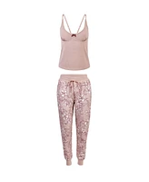 Adore Me Plus Kaiden Cami & Joggers Set