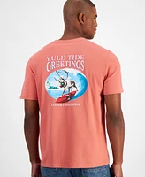 Tommy Bahama Men's Yule Tide Greetings Logo Graphic T-Shirt