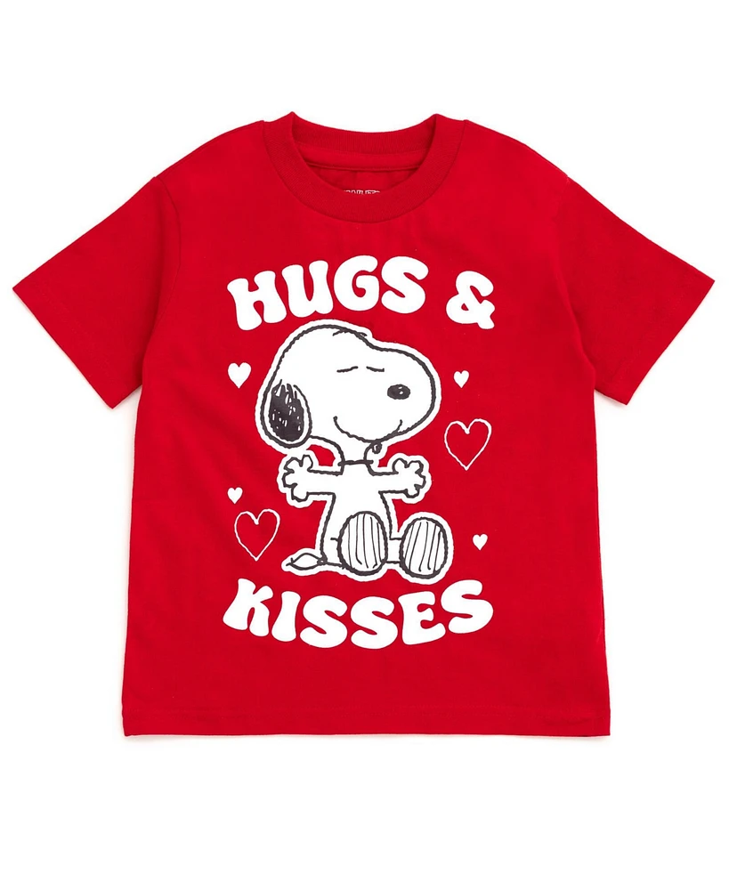 Peanuts Little Boys Halloween Christmas Valentines Day July 4th St. Patrick's T-Shirt to (2T - 18-20