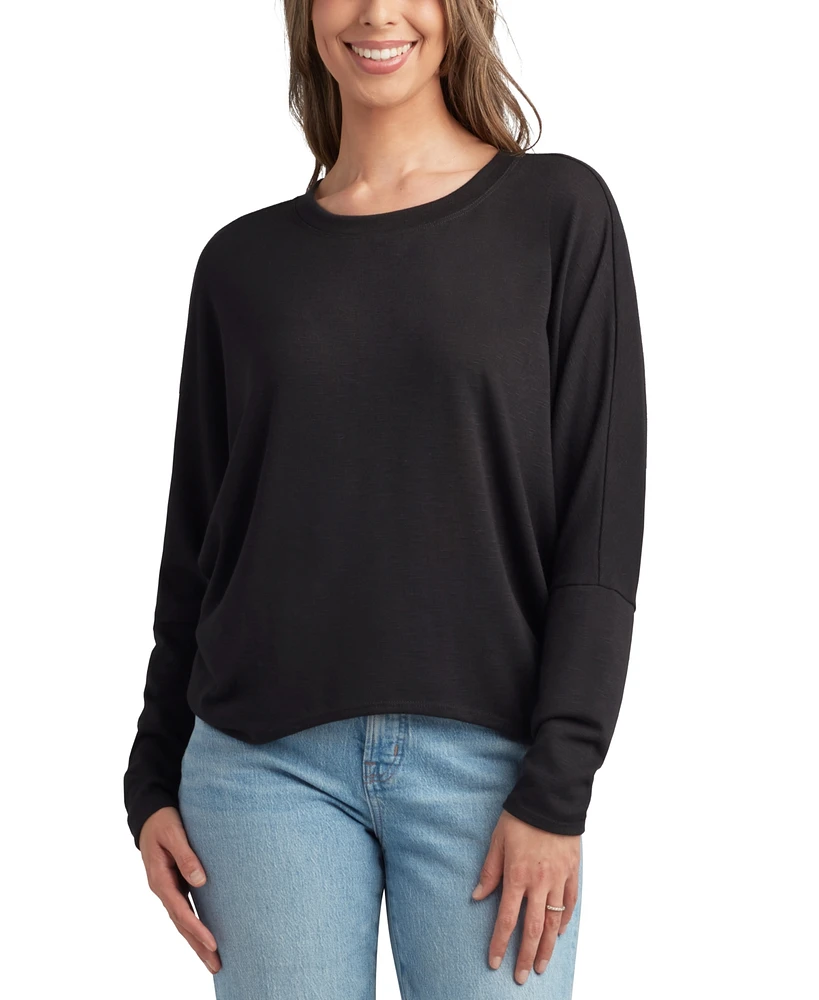 Bcx Juniors' Scoop Neck Dolman Sleeve Top