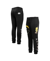 Freeze Max Men's Black Looney Tunes Franken Tweety Joggers