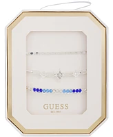 Guess Trio Bracelet Set Featuring Gradiant Colors and Elements of Stars