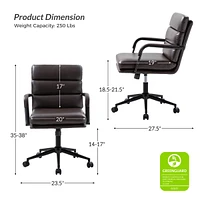 Comtemperary Joseph Task Chair with Arms