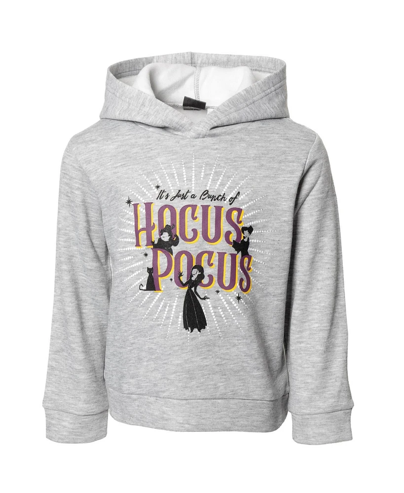 Disney Girls Hocus Pocus Fleece Pullover Hoodie to