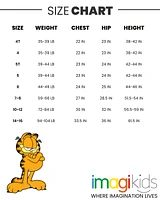 Garfield Toddler Girls T-Shirt and French Terry Dolphin Shorts Outfit Set