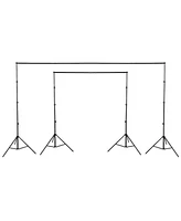 Yescom 8.5x10Ft Photography Background Backdrop Support Stand Kit Video Shooting 2 Pack