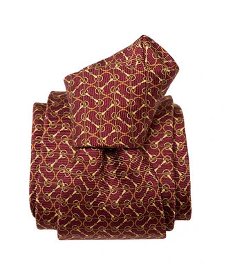 Elizabetta Men's Palio - Printed Silk Tie for Men