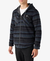 O'Neill Men's Glacier Hood Reversible Super Fleece Jacket