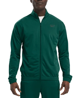 Reebok Men's Vector Knit Zip Front Track Jacket