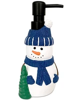 Mistletoe Farms Snowman Soap Pump & Hand Towels 3-Pc. Boxed Set