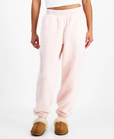 Hippie Rose Juniors' Sherpa Fleece Jogger Pants