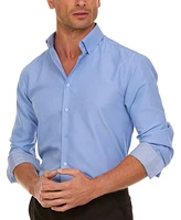 Nicole Miller Men's Slim-Fit Dress Shirt