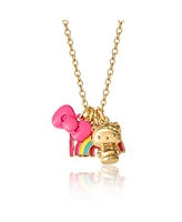 Hello Kitty Sanrio Charm Set with Necklace Chain