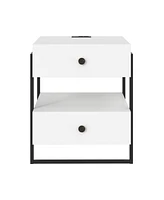 Boyd Sleep Pesaro Nightstand with Usb and Plug in