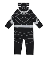 Avengers Toddler Boys Marvel Captain America Iron Man Zip Up Cosplay Coverall