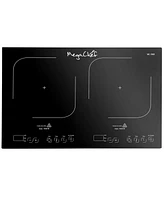 MegaChef 1400 Watt Dual Induction Cooktop