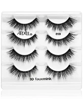 Ardell 3D Faux Mink Lashes #859, 4-Pk.