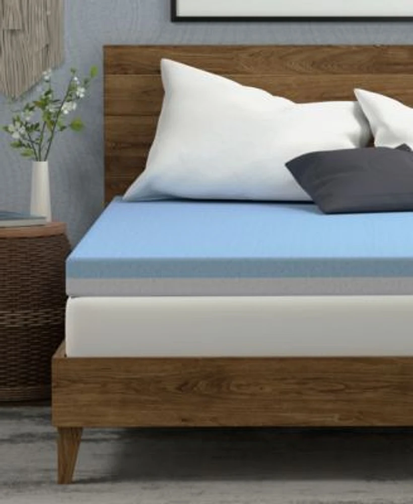 Therapedic Premier 4 Reversible Gel Memory Foam Mattress Toppers Exclusively At Macys