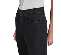 Dkny Jeans Women's High-Rise Wide-Leg