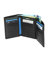 Roots Men's Men Leather Trifold Wallet