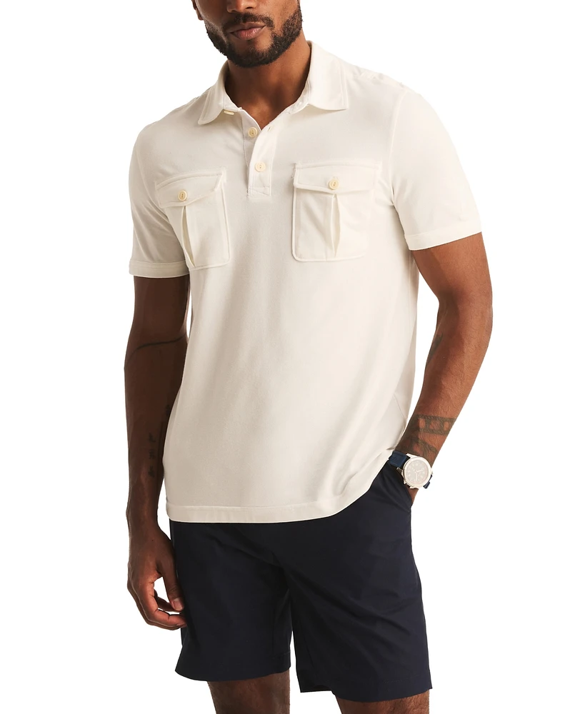 Nautica Men's Classic-Fit Double-Pocket Polo Shirt