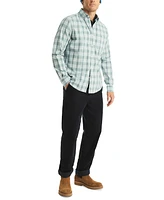 Nautica Men's Classic-Fit Plaid Button-Down Shirt