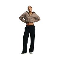 Cotton On Women's Plush Essential Straight Leg Sweatpant