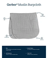 Gerber Baby Neutral Multi Browns Muslin Burpcloths - 6-Pack
