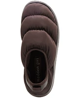 Madden Girl Comfy Slip-On Puffer Clogs