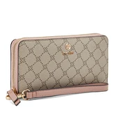 Nine West Lockup Zip Around with Wristlet Wallet