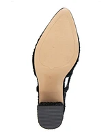 BCBGeneration Women's Darrin Cap Toe Slingback Heeled Pumps