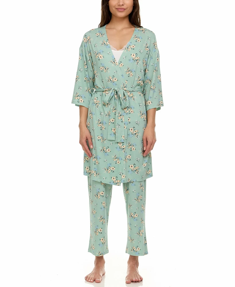 Flora by Nikrooz Women's Madison Travel Set