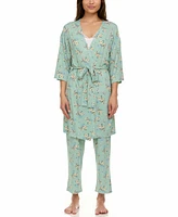 Flora by Nikrooz Women's Madison Travel Set