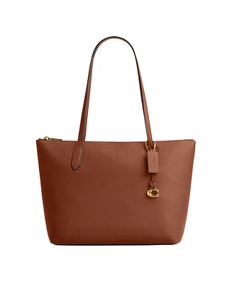 Coach Bella Pebbled Leather Tote