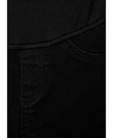 Mango Women's Maternity Flared Cropped Jeans