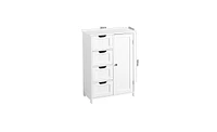 Slickblue Bathroom Storage Cabinet with Shelves Stylish and Functional Organizer