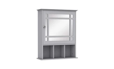 Slickblue Bathroom Cabinet with Mirror Space-Saving Storage Solution with Stylish Reflective Design