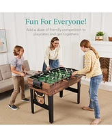 Best Choice Products 13-in-1 Combo Game Table Set w/ Ping Pong, Foosball, Basketball, Air Hockey, Archery