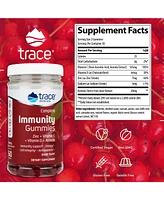 Trace Minerals | Immunity Gummies | Immune System Support with Zinc, Vitamin C, Vitamin D, and Acerola | Cherry Flavor | 60 Gummies