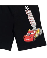 Disney Mickey Mouse Lion King Pixar Cars Toy Story French Terry 2 Pack Shorts Toddler to Big Kid