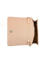 Like Dreams Haven Flap Woven Crossbody Bag